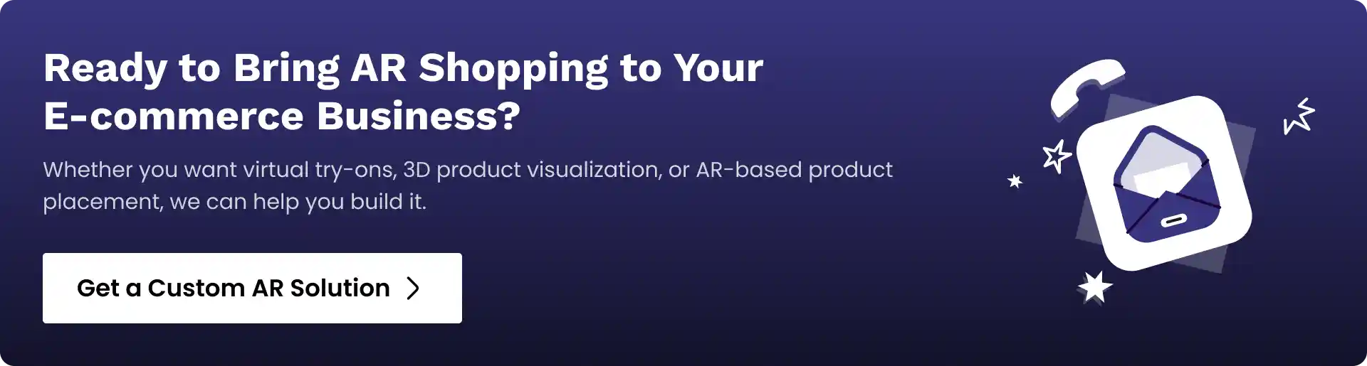 AR for E-commerce Solutions