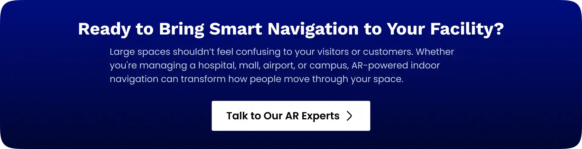 AR Navigation App Development
