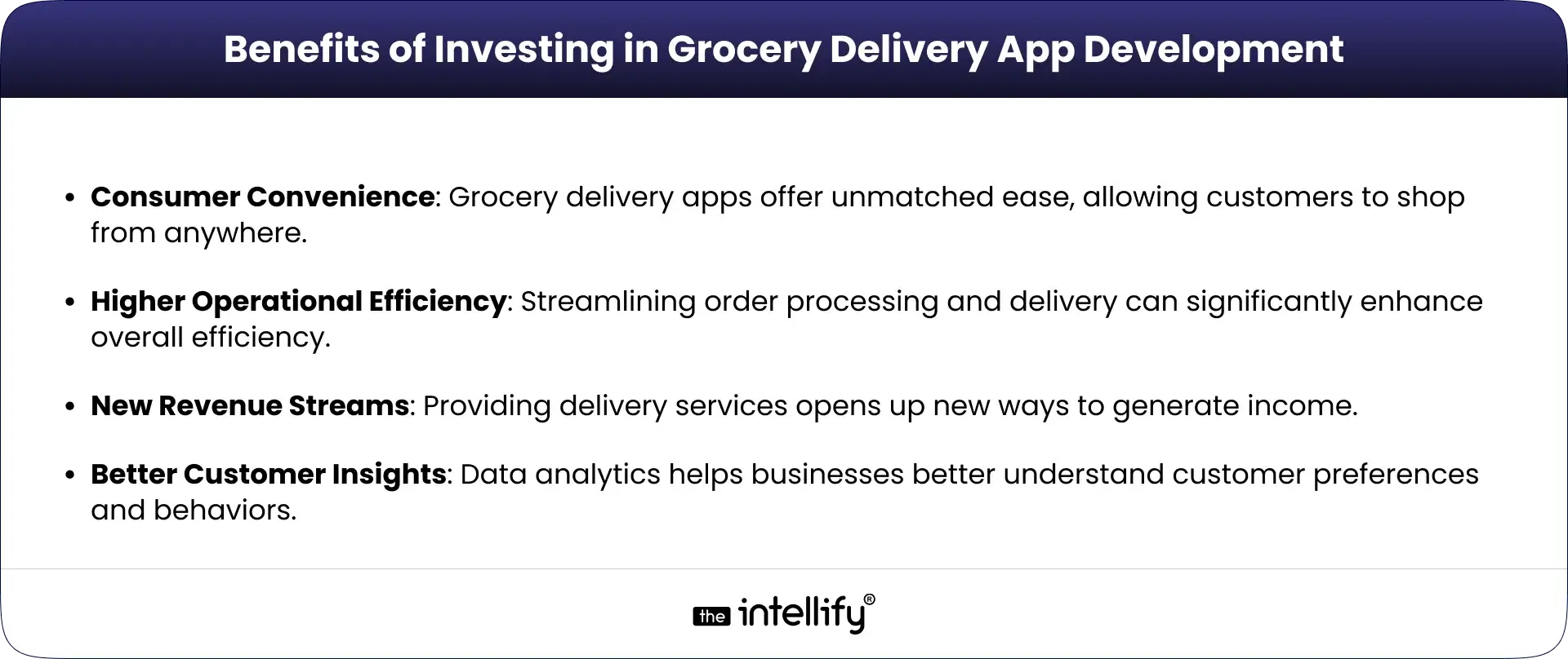 Grocery Delivery App Benefits
