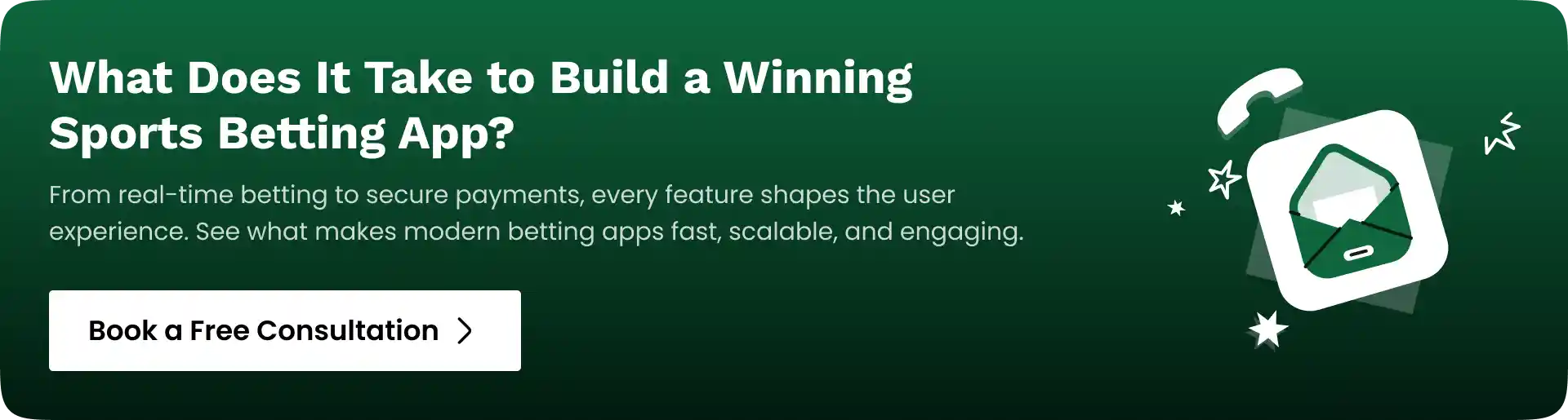 Sports betting app development