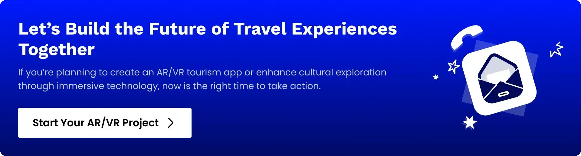 VR tourism app development