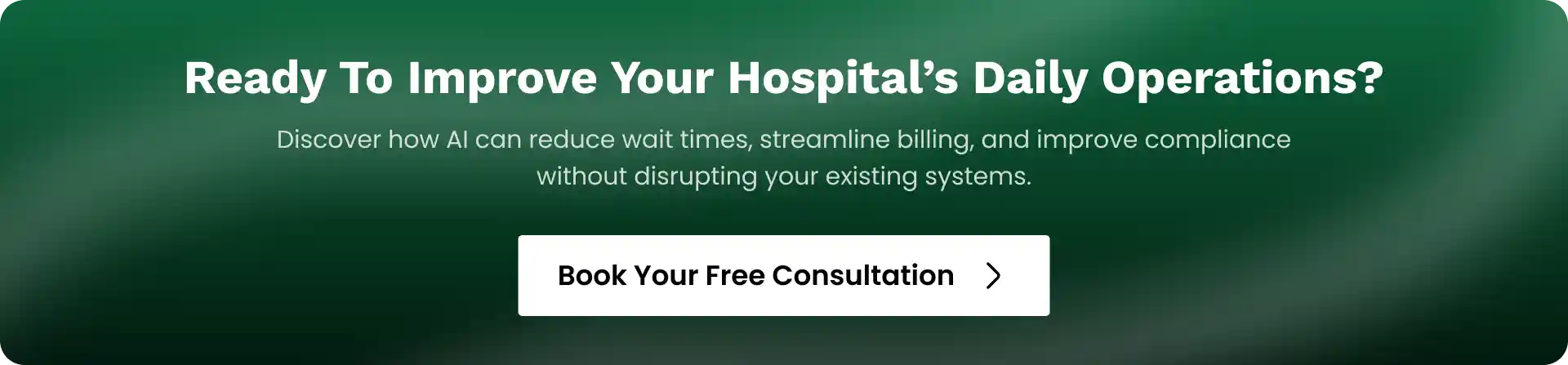 AI for hospitals operations