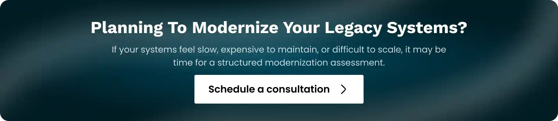Legacy Application Modernization Services