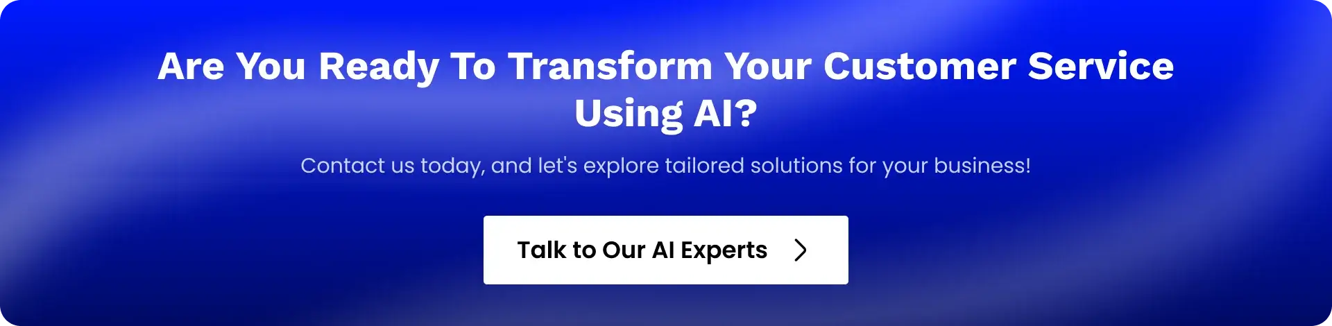 AI in Customer services-CTA