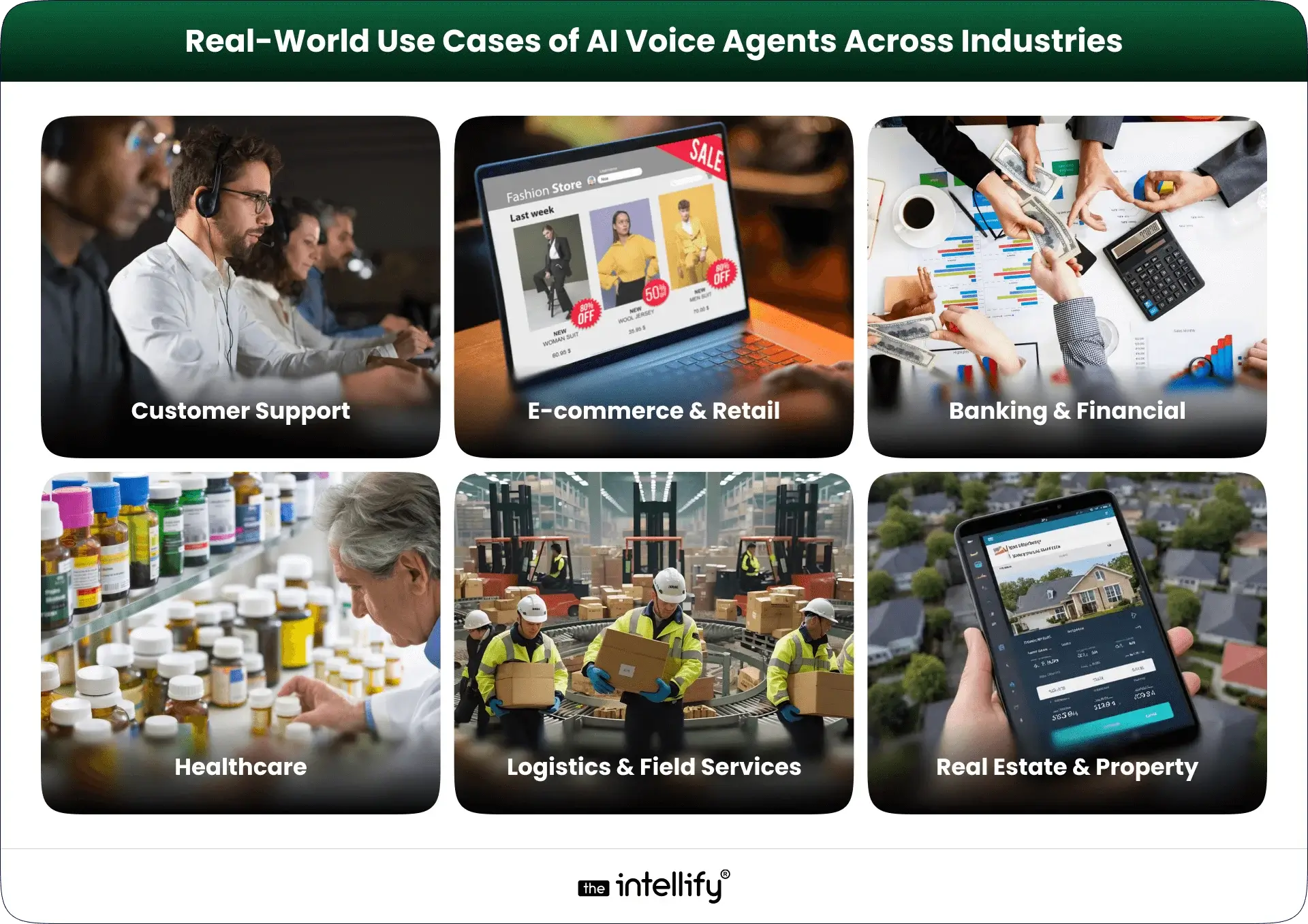 Real-World Use Cases of AI Voice Agents
