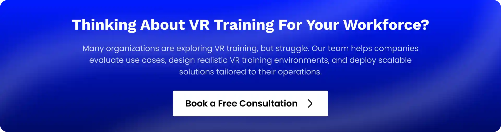 VR Training Solutions