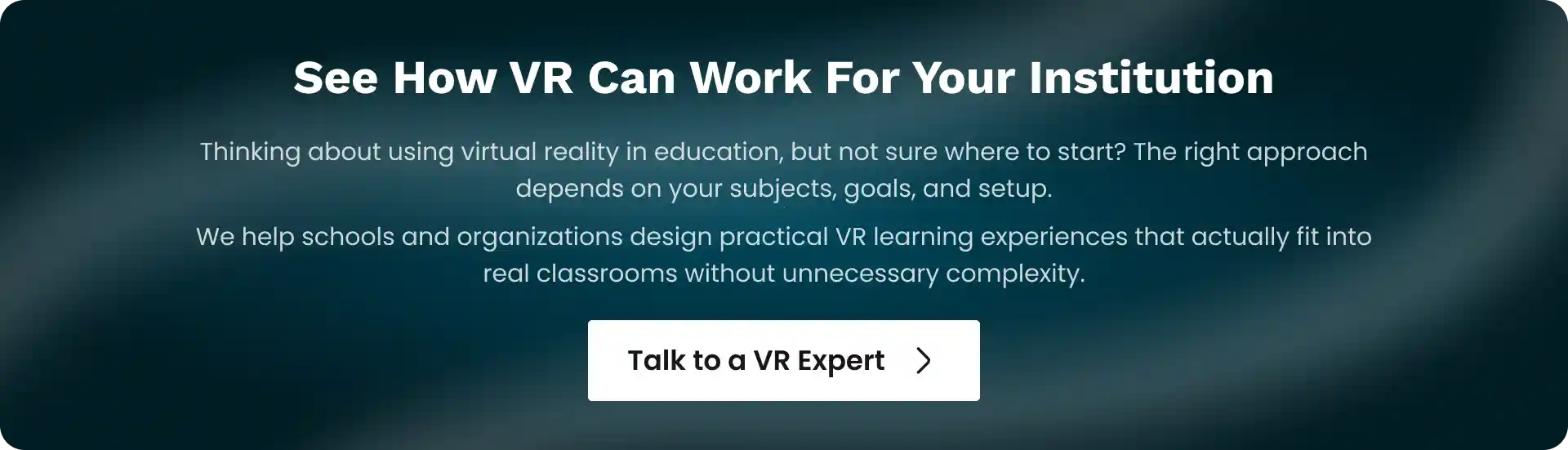 VR solutions for education