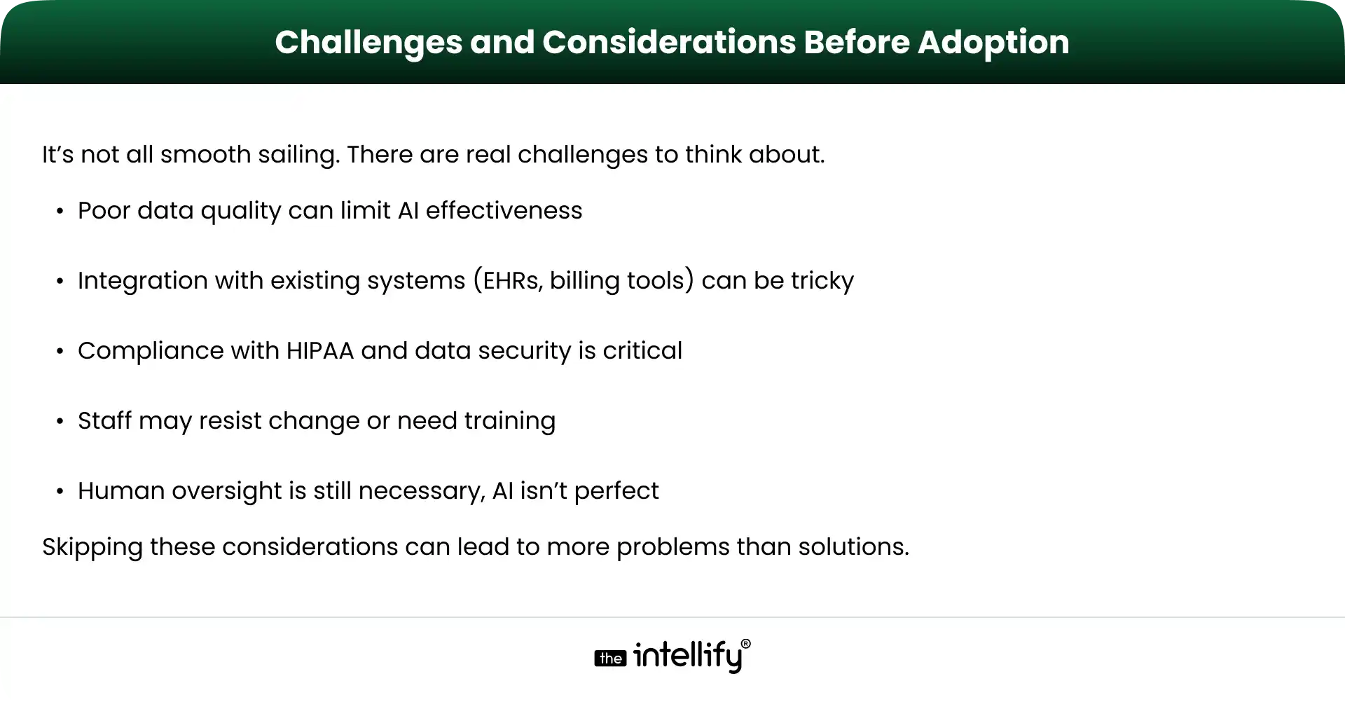 Challenges in Adopting AI Revenue Cycle Management_
