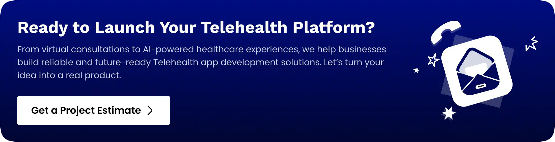 Telehealth app development solutions