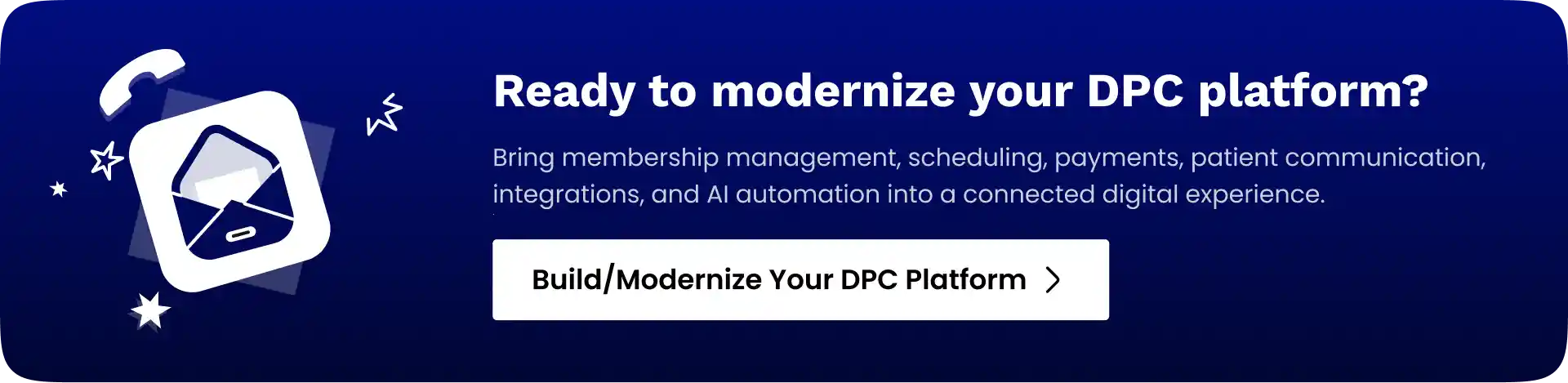 Modernize DPC platform